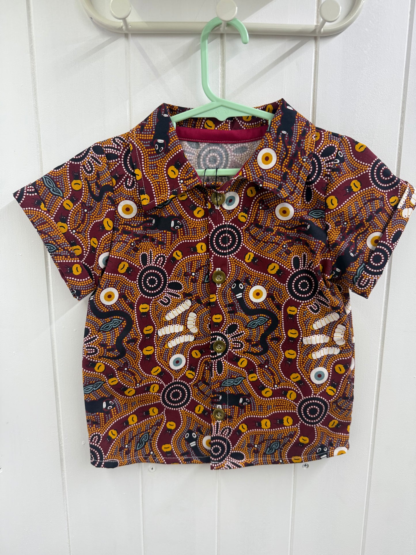 Button Up Shirt & Shorts Sets (Size 1 to 5)