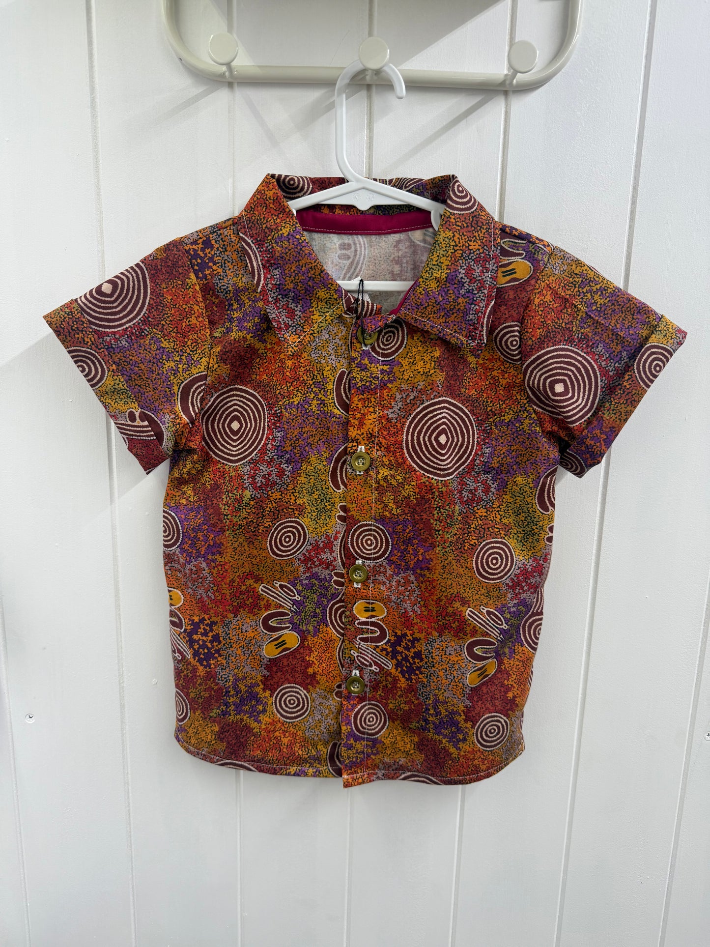 Button Up Shirt & Shorts Sets (Size 1 to 5)