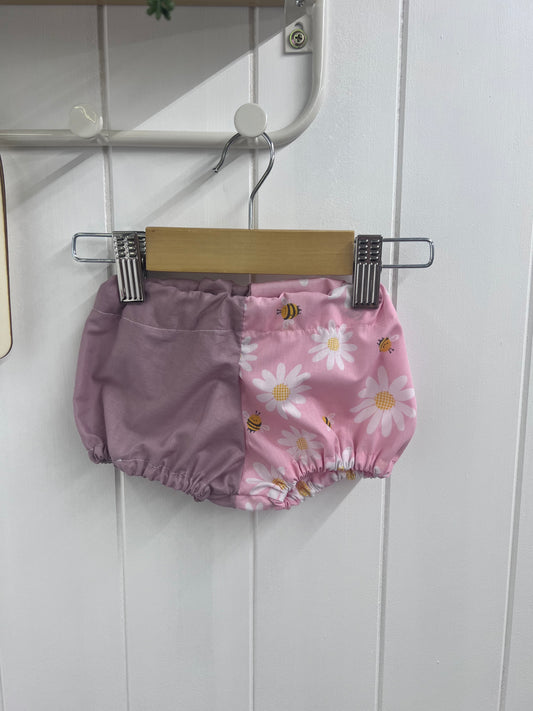 Pink Daisy & Bee Bloomers