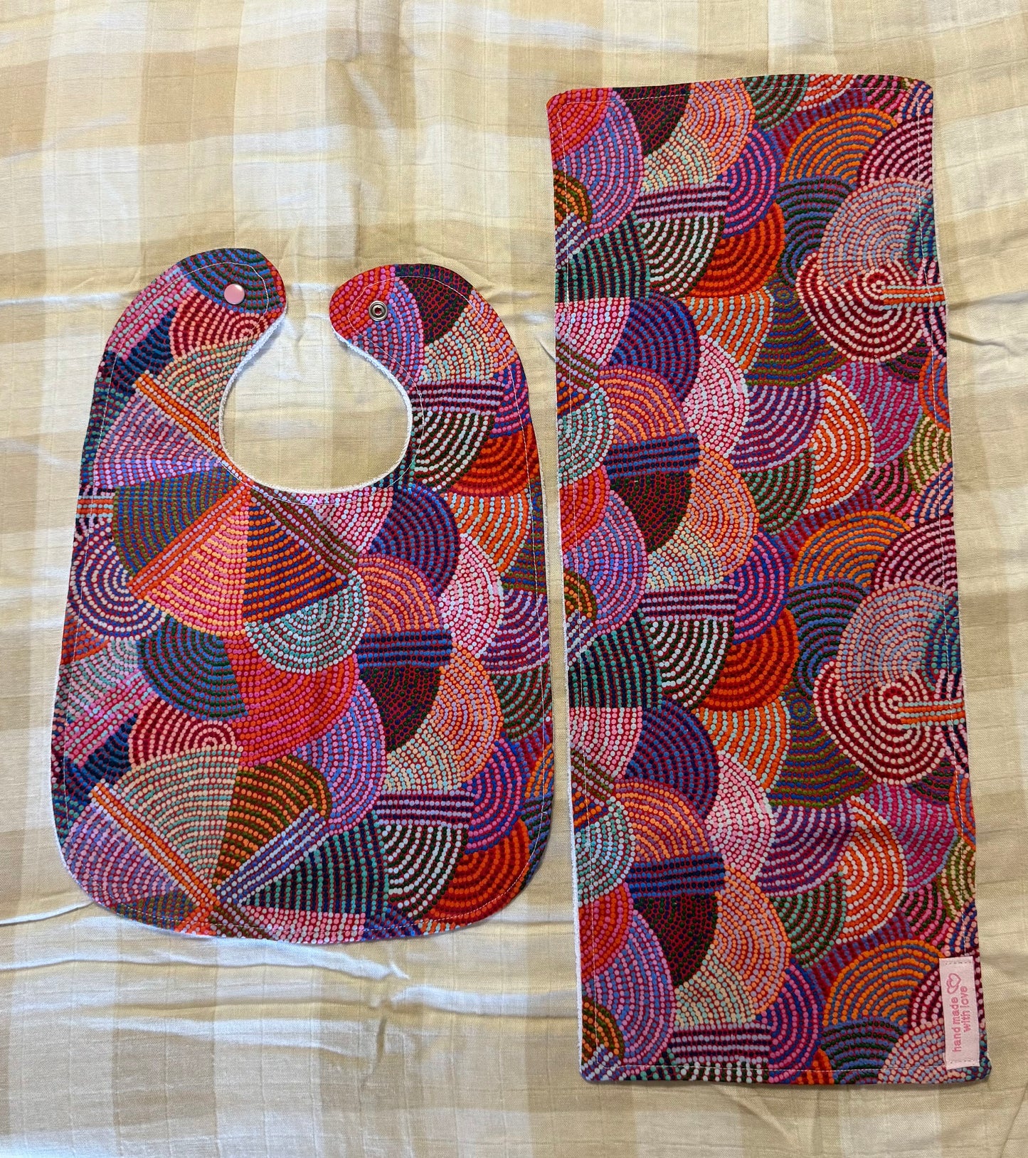 Burp Cloth & Long Bib Sets
