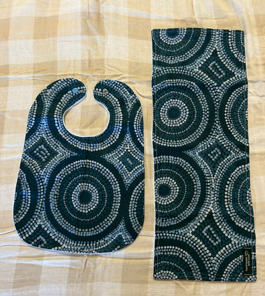 Burp Cloth & Long Bib Sets