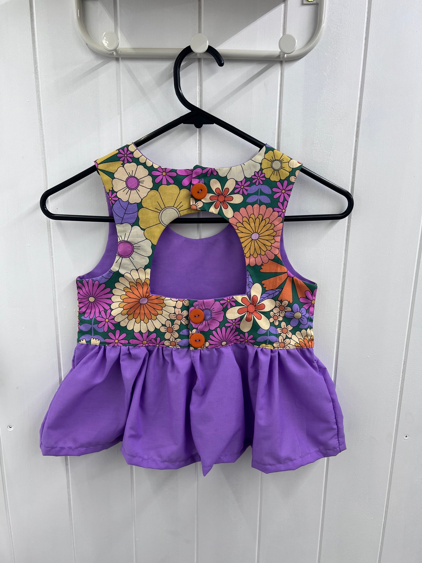 3 Piece Girls Floral Set